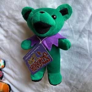 Grateful Dead Stagger Lee Bear Bean Liquid Blue Collectible Vintage NewOld Stock